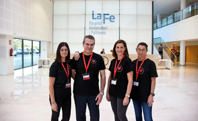 voluntarias de la asociación mamás en acción