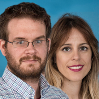 Stefan Walter y Marta Checa