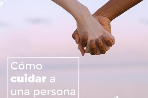 Cartel Cuidar con una Persona con ELA