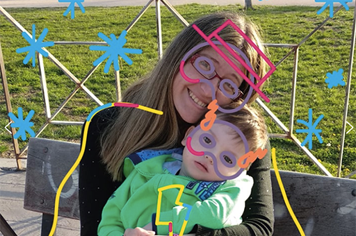 madre guerrera púrpura